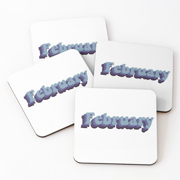 Item preview, February designed and sold by Tyler Ward.