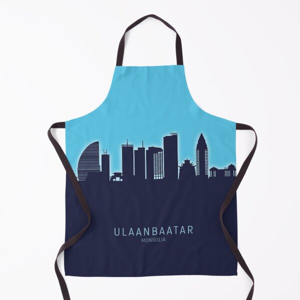 Item preview, Ulaanbaatar Mongolia Skyline designed and sold by ArtPrints.