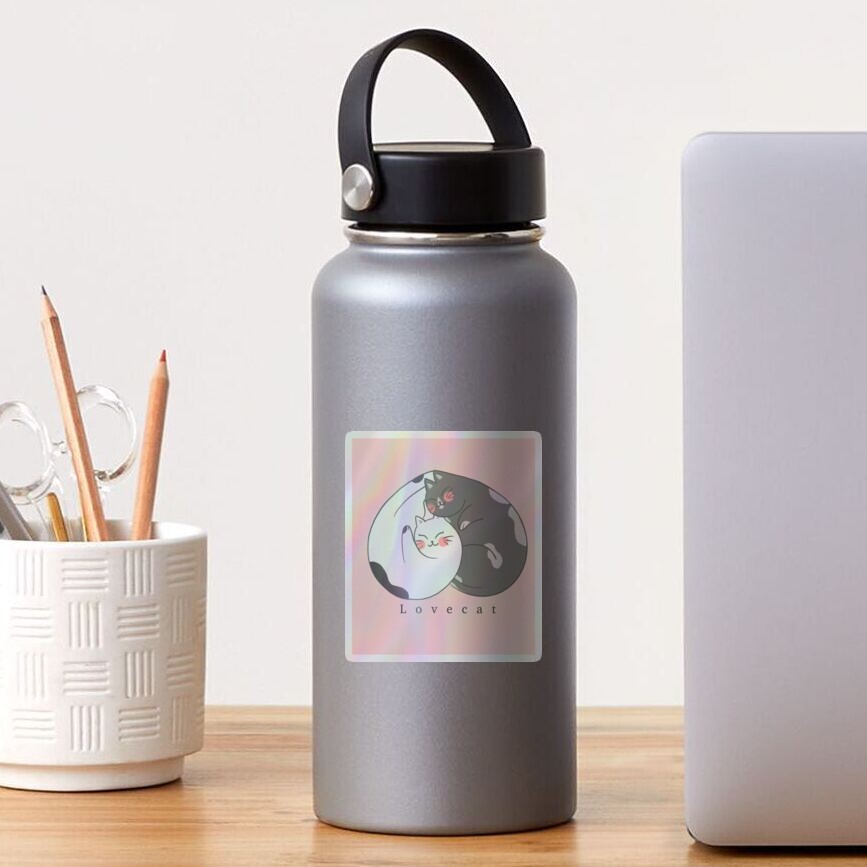 Aperçu de l'œuvre Sticker holographique créée et vendue par Megatu.