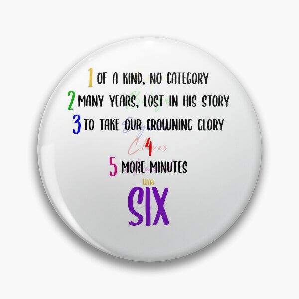 Item preview, MegaSix - Six the Musical designed and sold by BECMTDesigns.