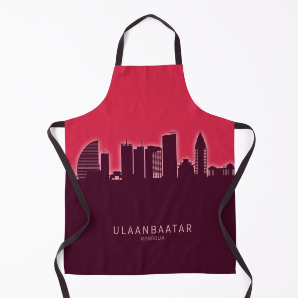 Item preview, Ulaanbaatar Mongolia Skyline designed and sold by ArtPrints.