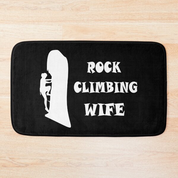 Item preview, rock climbing wife designed and sold by climbing-tees.