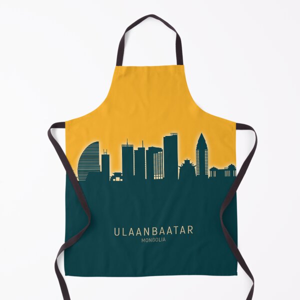 Item preview, Ulaanbaatar Mongolia Skyline designed and sold by ArtPrints.