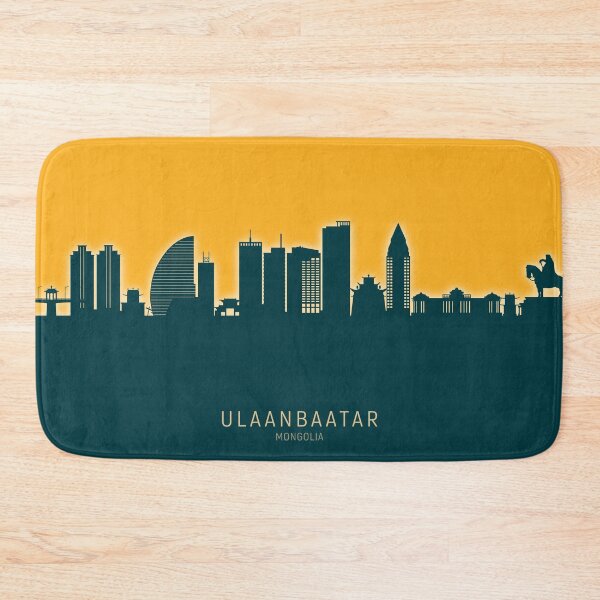 Item preview, Ulaanbaatar Mongolia Skyline designed and sold by ArtPrints.