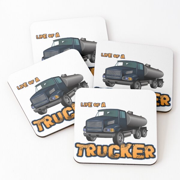 Item preview, LIFE OF A TRUCKER designed and sold by lyboogie.