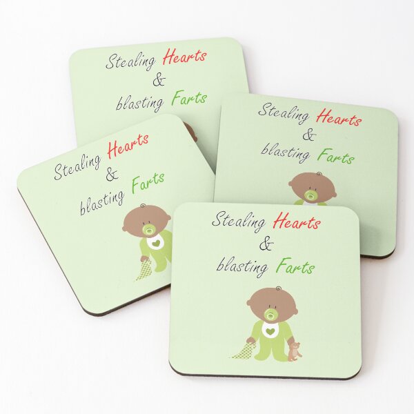 Item preview, Stealing hearts and blasting farts - funny baby design designed and sold by Deegital18.