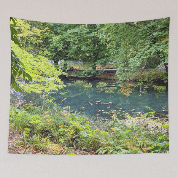 Item preview, Pretty lake in the Woods designed and sold by Magic-Designs.