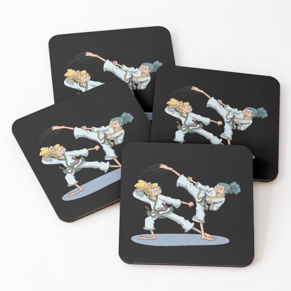 Item preview, Karate Kumite duel with kick designed and sold by Monkey Ful.