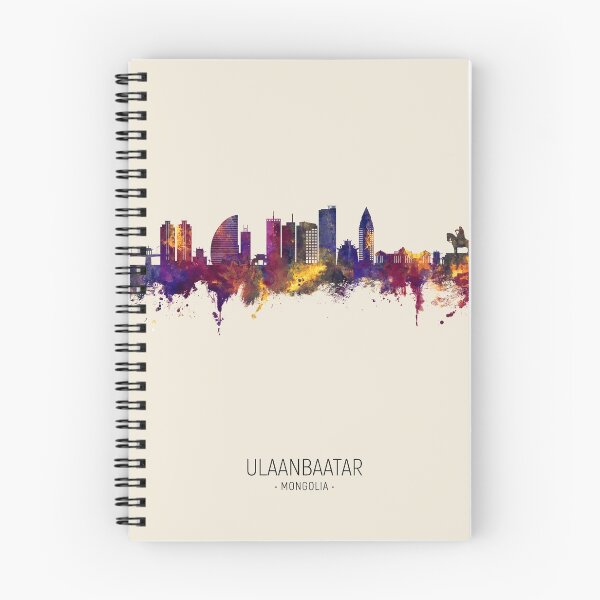 Item preview, Ulaanbaatar Mongolia Skyline designed and sold by ArtPrints.