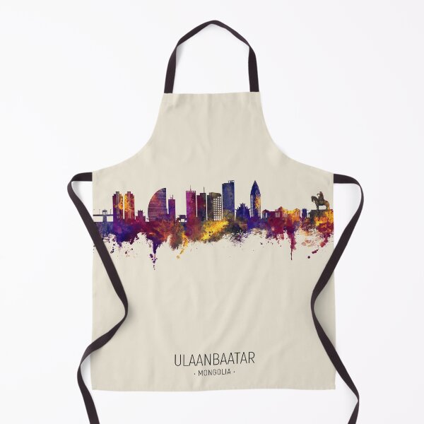 Item preview, Ulaanbaatar Mongolia Skyline designed and sold by ArtPrints.