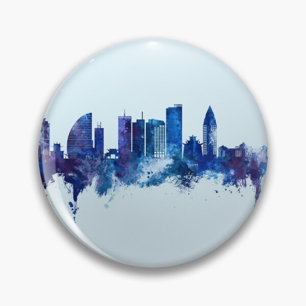 Item preview, Ulaanbaatar Mongolia Skyline designed and sold by ArtPrints.