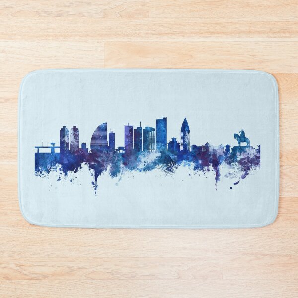 Item preview, Ulaanbaatar Mongolia Skyline designed and sold by ArtPrints.