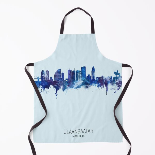 Item preview, Ulaanbaatar Mongolia Skyline designed and sold by ArtPrints.