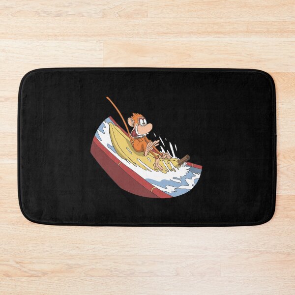 Item preview, Funny monkey in water park on banana slide designed and sold by Monkey Ful.