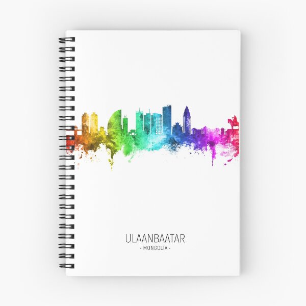 Item preview, Ulaanbaatar Mongolia Skyline designed and sold by ArtPrints.