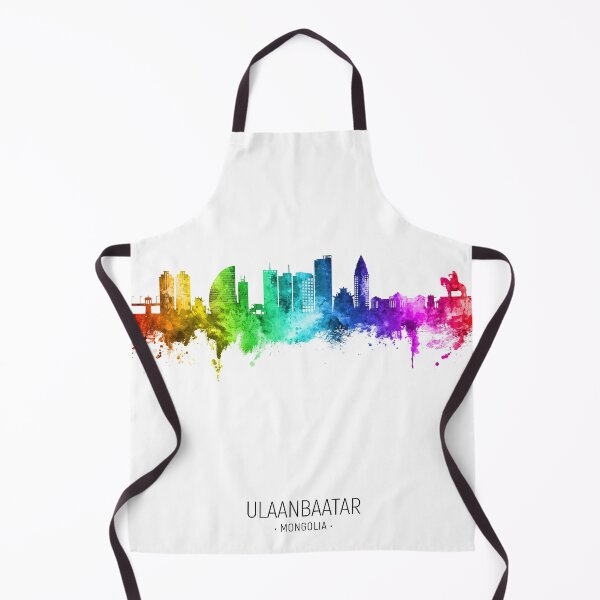 Item preview, Ulaanbaatar Mongolia Skyline designed and sold by ArtPrints.