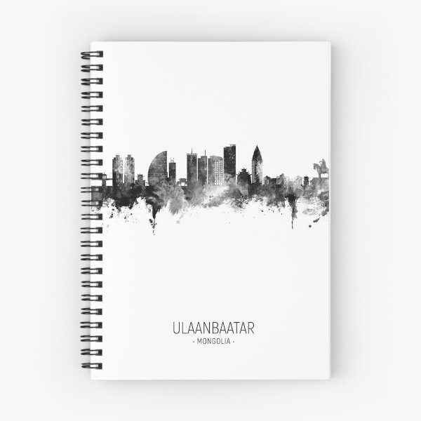 Item preview, Ulaanbaatar Mongolia Skyline designed and sold by ArtPrints.