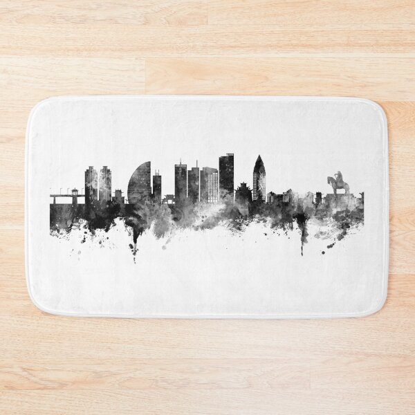 Item preview, Ulaanbaatar Mongolia Skyline designed and sold by ArtPrints.