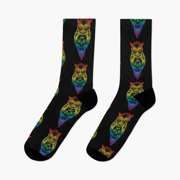 Item preview, Rainbow owl henshin tattoo studio T-shirt  designed and sold by Vazhenshin.