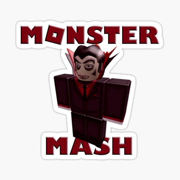 Lets Play Roblox Stickers Redbubble - decal halloween roblox logo