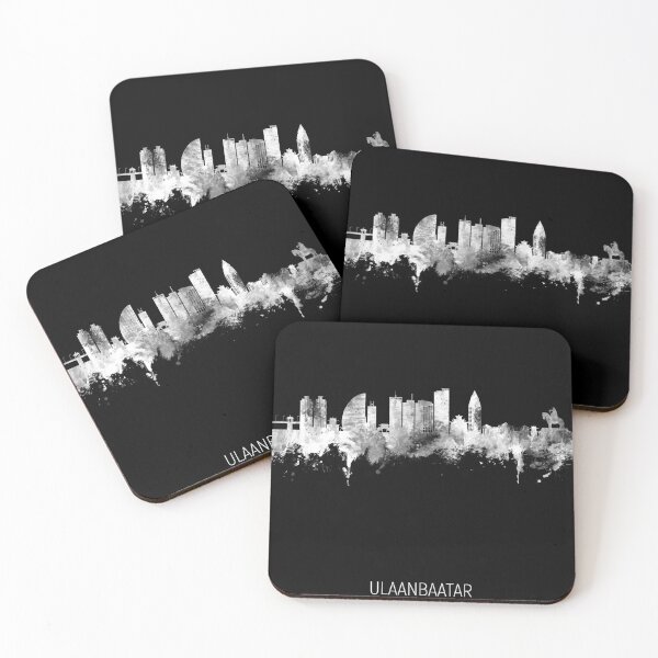 Item preview, Ulaanbaatar Mongolia Skyline designed and sold by ArtPrints.
