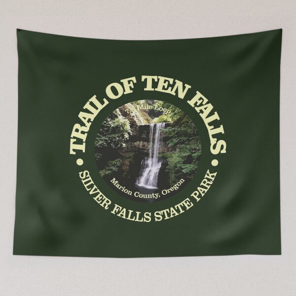Item preview, Trail Of Ten Falls (OBP) designed and sold by curranmorgan.
