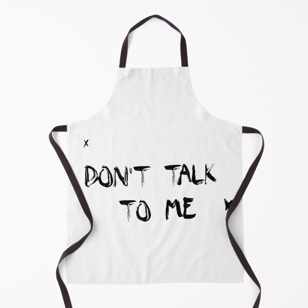 Item preview, Don't talk to me | White Quote Design designed and sold by nielswoutersbe.