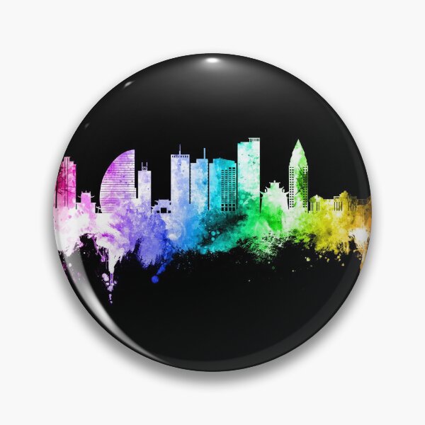 Item preview, Ulaanbaatar Mongolia Skyline designed and sold by ArtPrints.