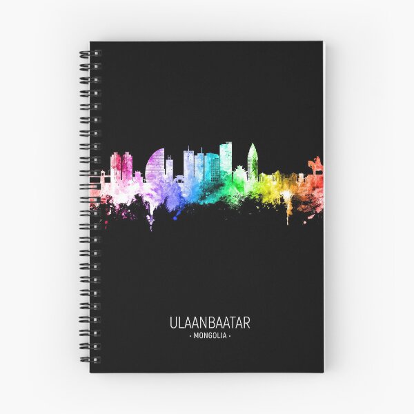 Item preview, Ulaanbaatar Mongolia Skyline designed and sold by ArtPrints.