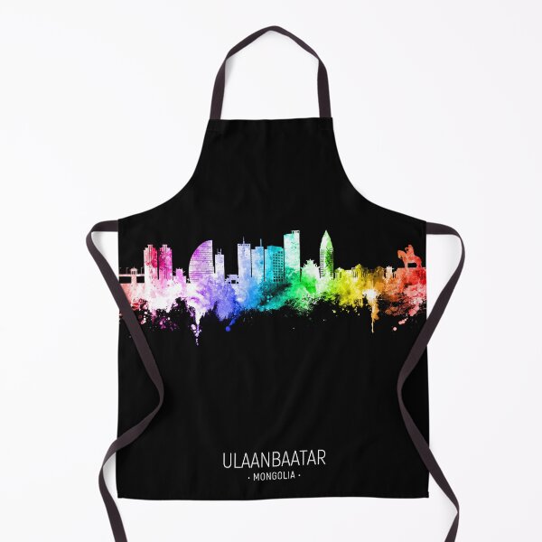 Item preview, Ulaanbaatar Mongolia Skyline designed and sold by ArtPrints.