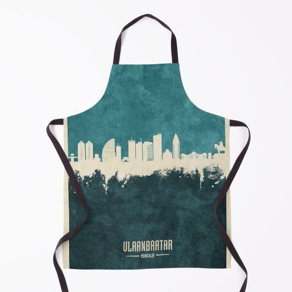 Item preview, Ulaanbaatar Mongolia Skyline designed and sold by ArtPrints.