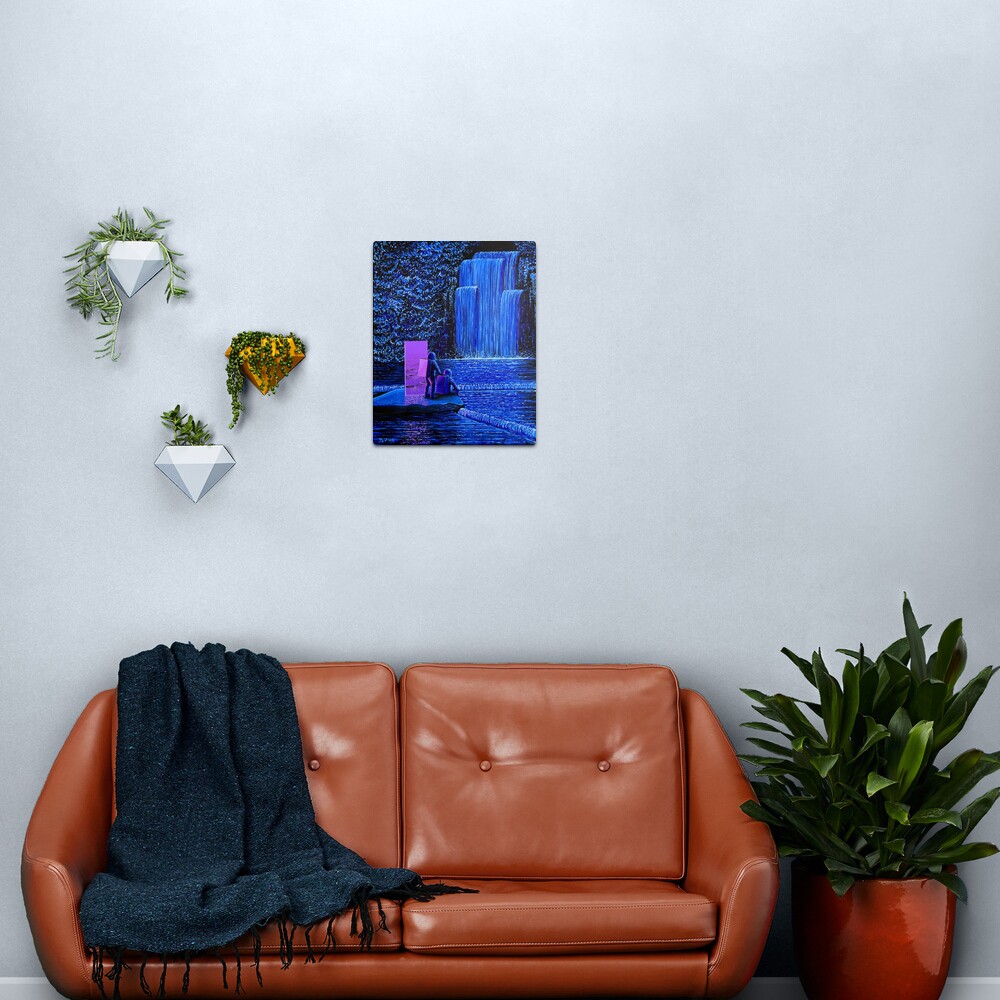 Return To Night Falls Metal Print