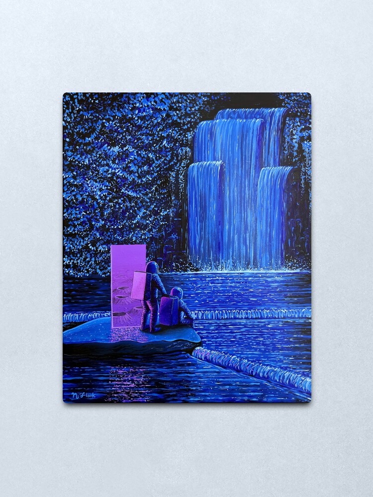 Alternate view of Return To Night Falls Metal Print