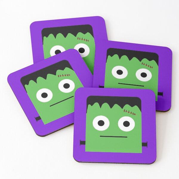 Item preview, FRANK THE CUTE HALLOWEEN MONSTER designed and sold by RhubarbMyrtle.