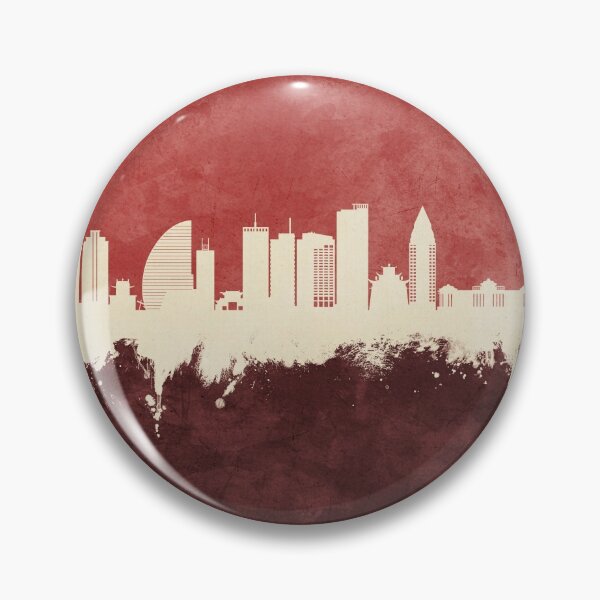 Item preview, Ulaanbaatar Mongolia Skyline designed and sold by ArtPrints.
