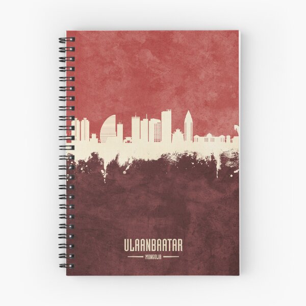 Item preview, Ulaanbaatar Mongolia Skyline designed and sold by ArtPrints.