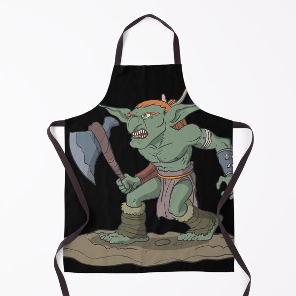 Item preview, Tabletop role-playing figure goblin with ax designed and sold by Monkey Ful.