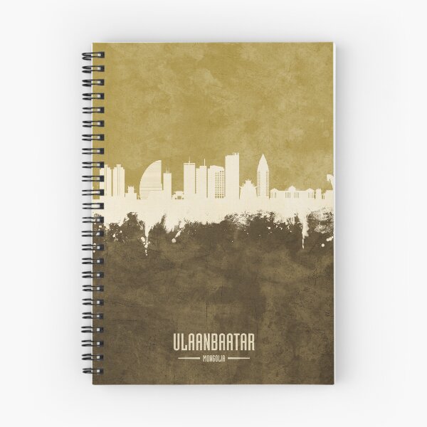 Item preview, Ulaanbaatar Mongolia Skyline designed and sold by ArtPrints.