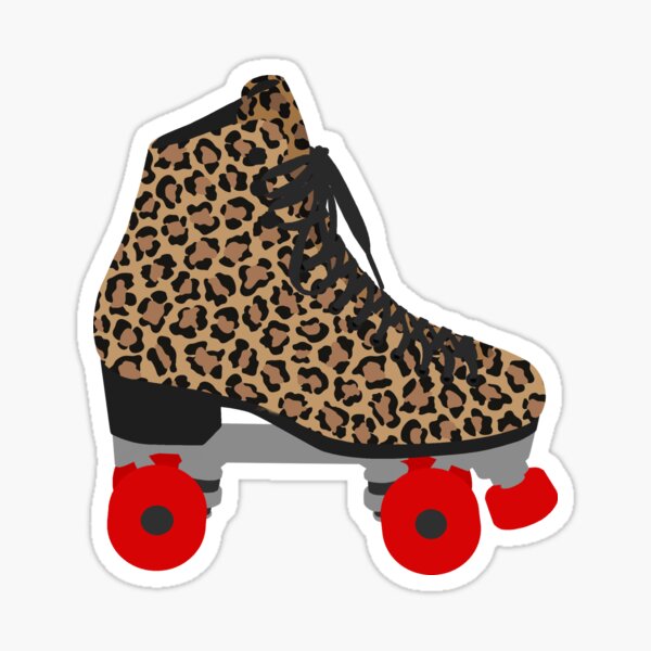 Item preview, Leopard and Red Skate designed and sold by amandapj98.