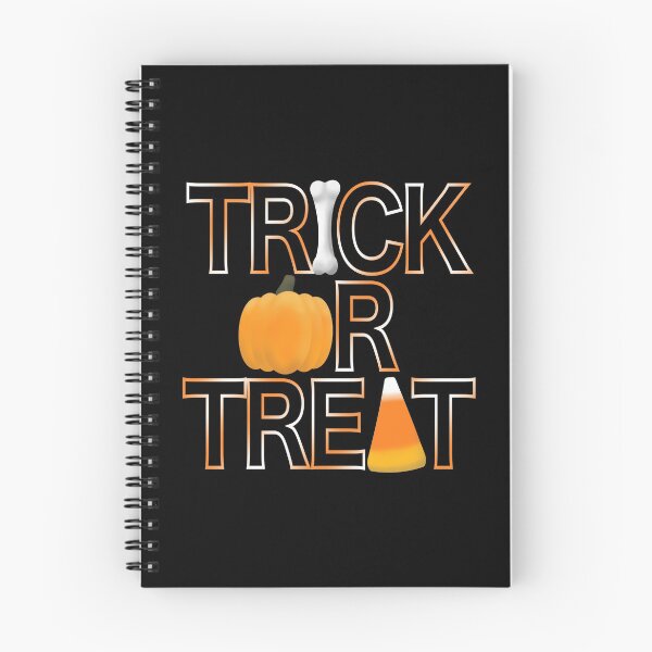 Item preview, Trick or Treat - Bone, Pumpkin, Candy Corn designed and sold by Jocelyn Sperduto Art.