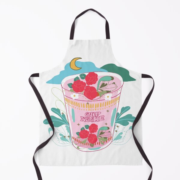 Item preview, Nissin Ramen Cup Noodle Peony Flowers Pop Art designed and sold by DearFawnStudio.
