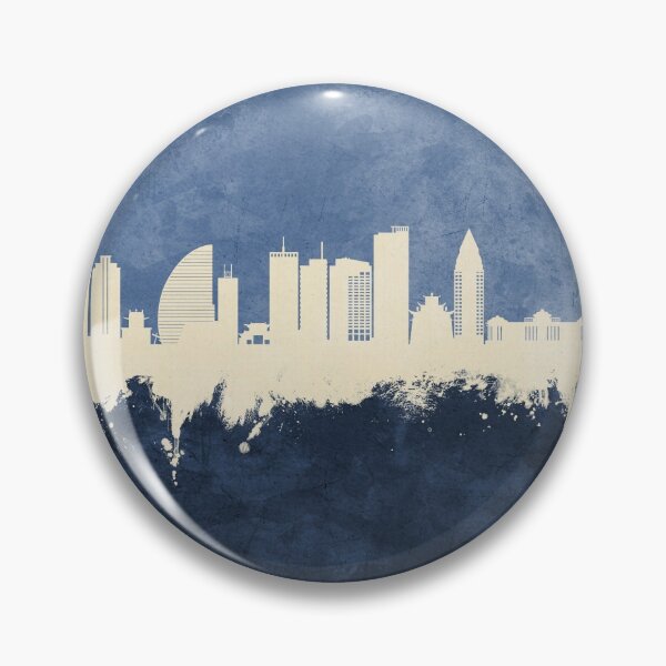 Item preview, Ulaanbaatar Mongolia Skyline designed and sold by ArtPrints.