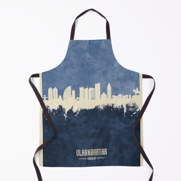 Item preview, Ulaanbaatar Mongolia Skyline designed and sold by ArtPrints.