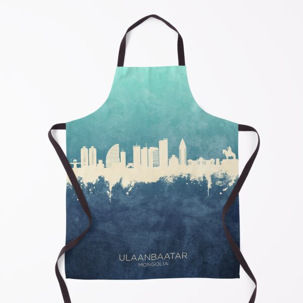 Item preview, Ulaanbaatar Mongolia Skyline designed and sold by ArtPrints.