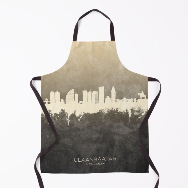 Item preview, Ulaanbaatar Mongolia Skyline designed and sold by ArtPrints.
