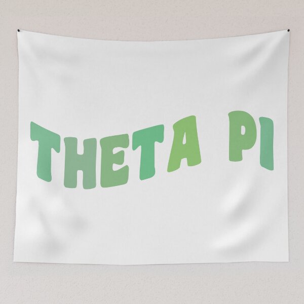 Item preview, green theta pi wave designed and sold by elizbbeth.