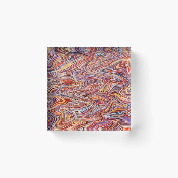 Item preview, Colorful Liquid Effect Marble Pattern designed and sold by Aysel's Designs.