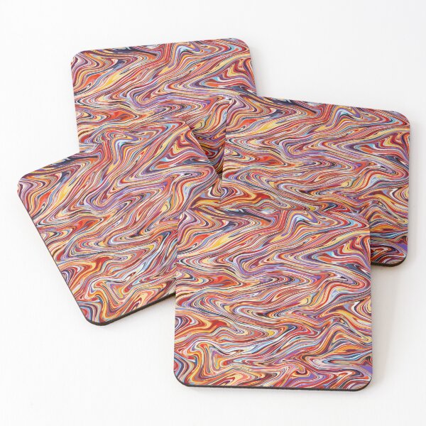 Item preview, Colorful Liquid Effect Marble Pattern designed and sold by Aysel's Designs.