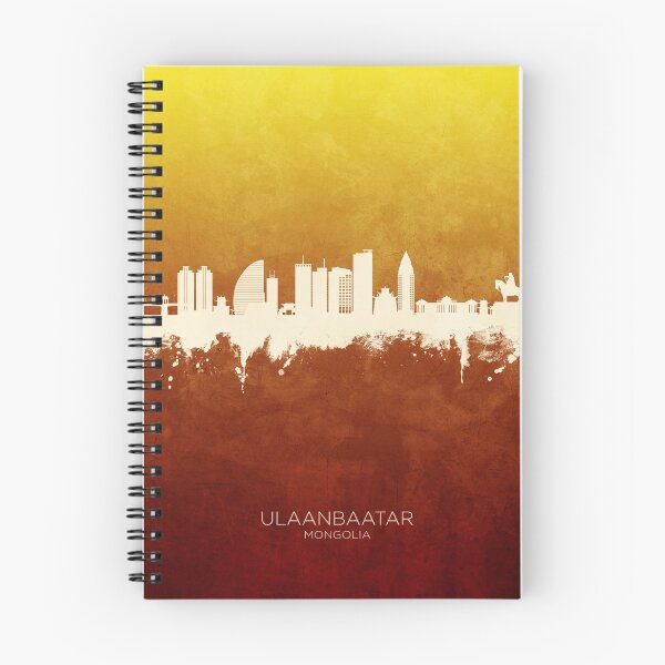 Item preview, Ulaanbaatar Mongolia Skyline designed and sold by ArtPrints.