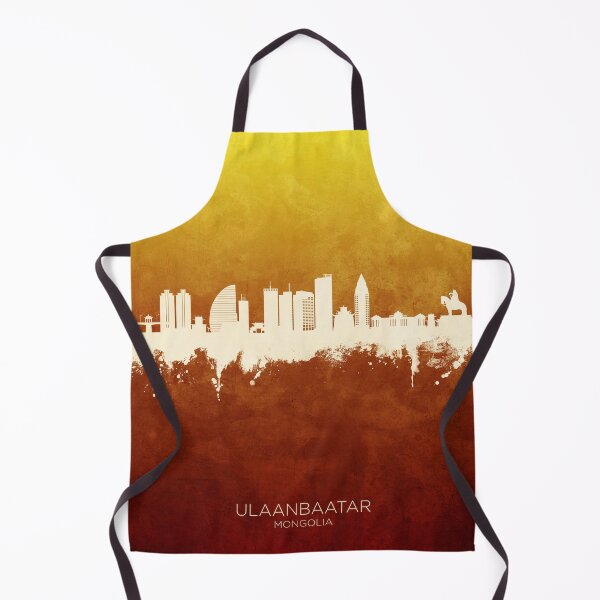 Item preview, Ulaanbaatar Mongolia Skyline designed and sold by ArtPrints.